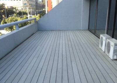 New timber decking