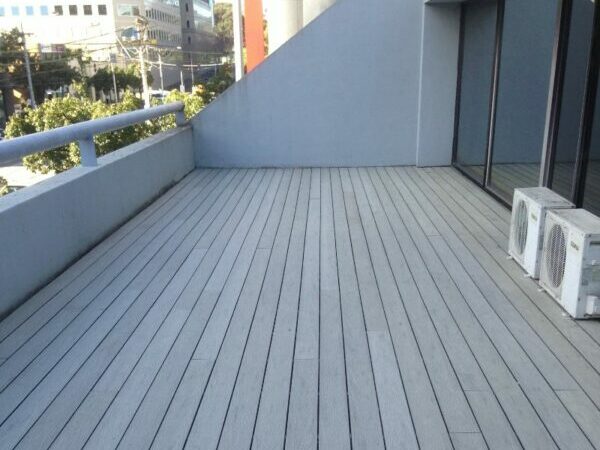 New timber decking