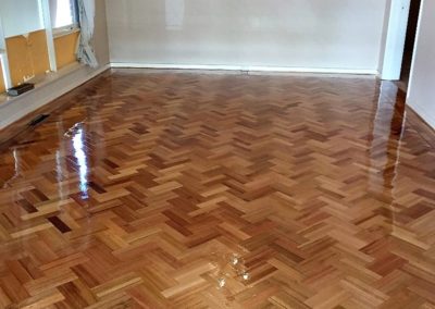 Tasmanian oak parquet gloss finish pic2