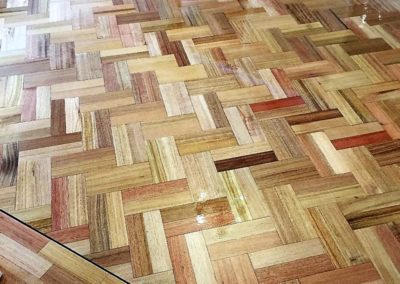 Tasmanian oak water based finish